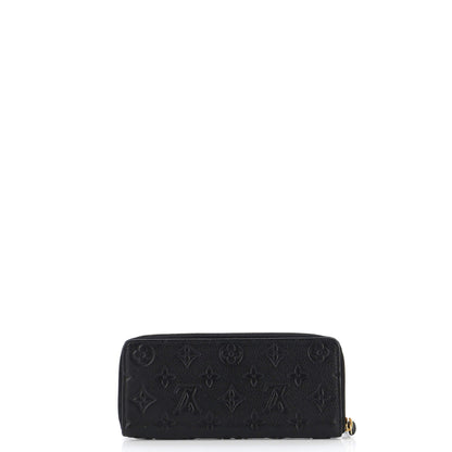 Louis Vuitton Clemence Wallet Monogram Empreinte Leather