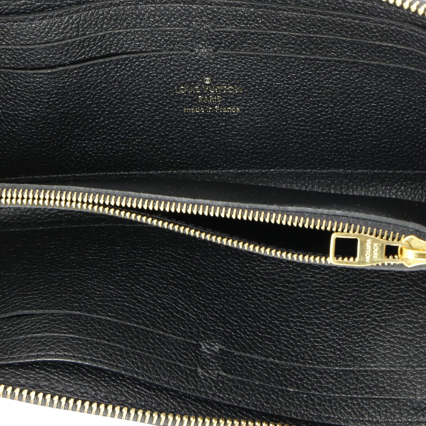 Louis Vuitton Clemence Wallet Monogram Empreinte Leather