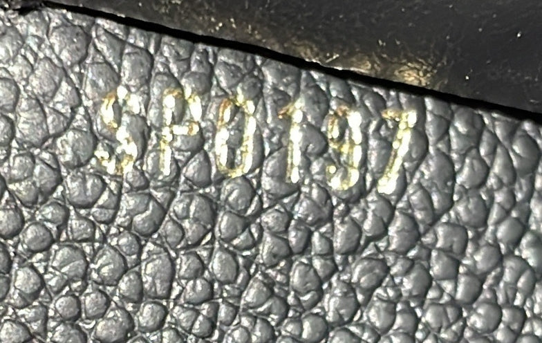 Louis Vuitton Clemence Wallet Monogram Empreinte Leather