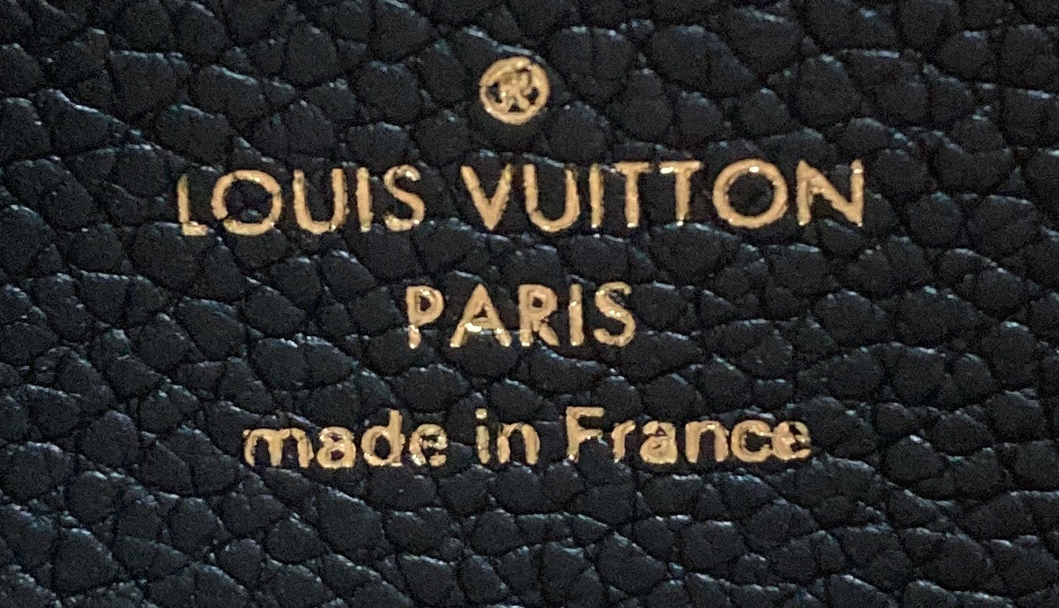 Louis Vuitton Zippy Wallet Monogram Empreinte Giant Broderies