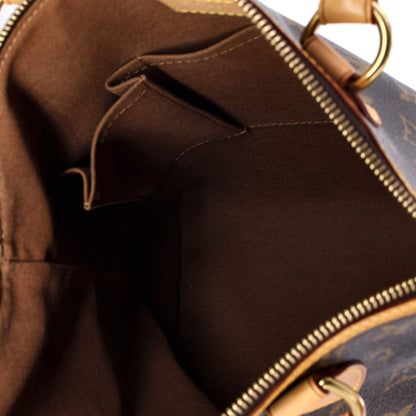 Louis Vuitton Lockit Handbag Monogram Canvas PM