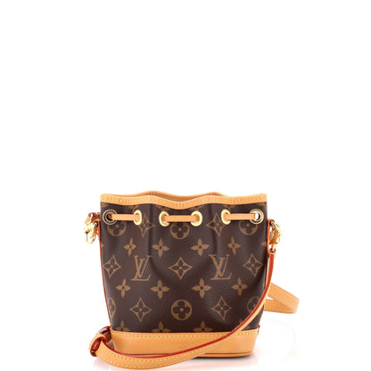 Louis Vuitton Noe NM Handbag Monogram Canvas Nano
