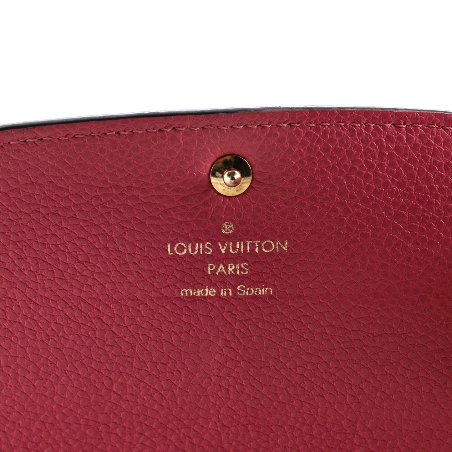 Louis Vuitton Emilie Wallet Monogram Empreinte Leather