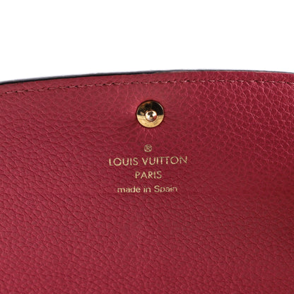 Louis Vuitton Emilie Wallet Monogram Empreinte Leather