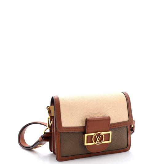 Louis Vuitton Dauphine Shoulder Bag Taurillon Leather Mini