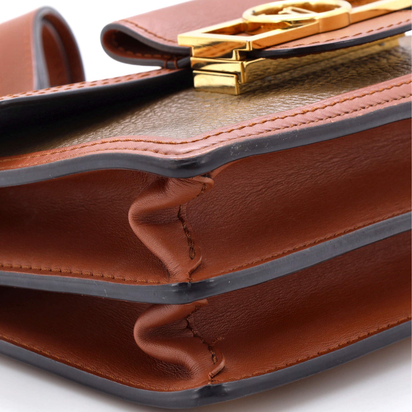 Louis Vuitton Dauphine Shoulder Bag Taurillon Leather Mini