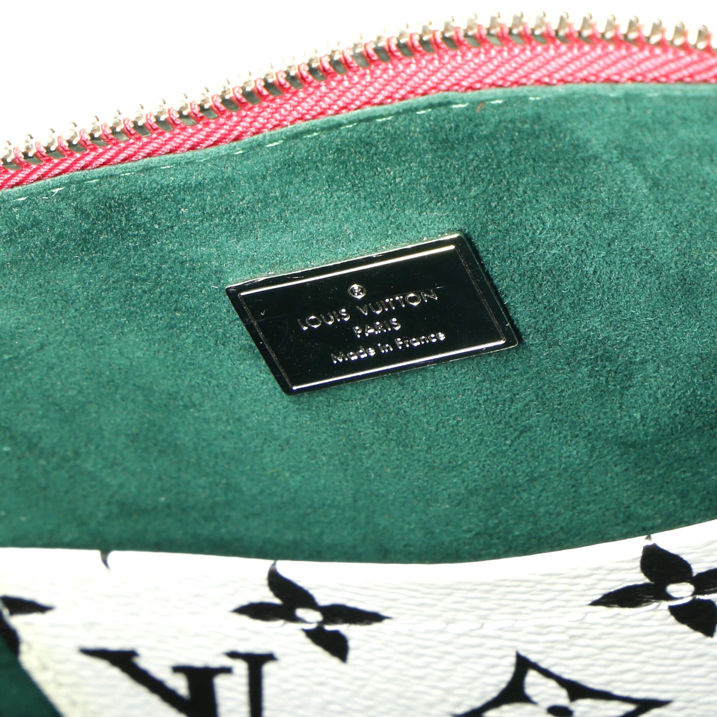 Louis Vuitton Alma Handbag Monogram Vernis with Monogram Canvas and Epi Leather BB