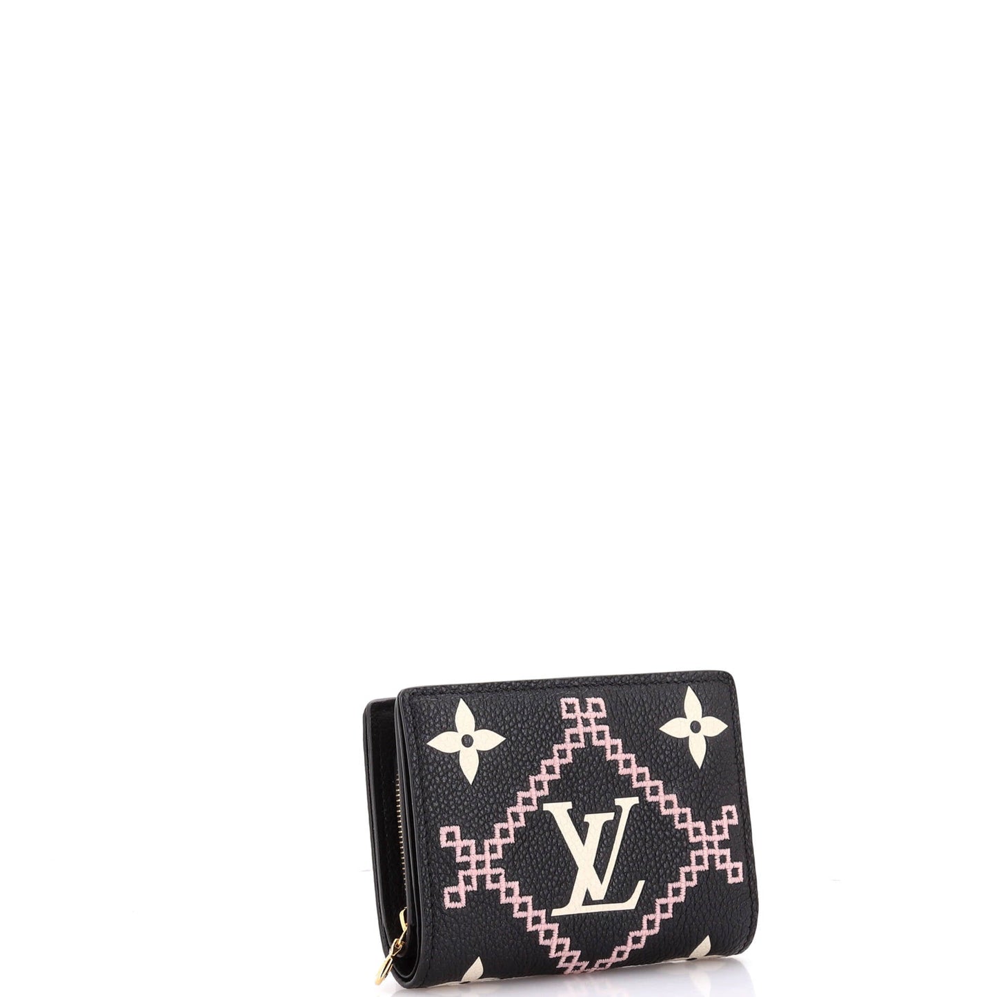Louis Vuitton Clea Wallet Monogram Empreinte Giant Broderies