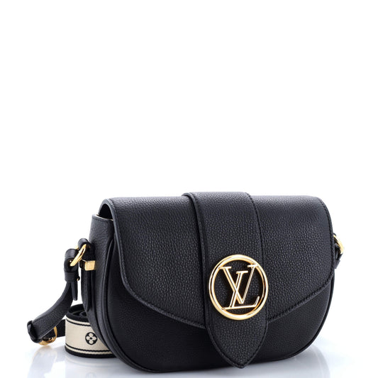 Louis Vuitton LV Pont 9 Soft Bag Leather MM