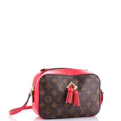 Louis Vuitton Saintonge Handbag Monogram Canvas with Leather