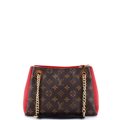 Louis Vuitton Surene Handbag Monogram Canvas with Leather BB