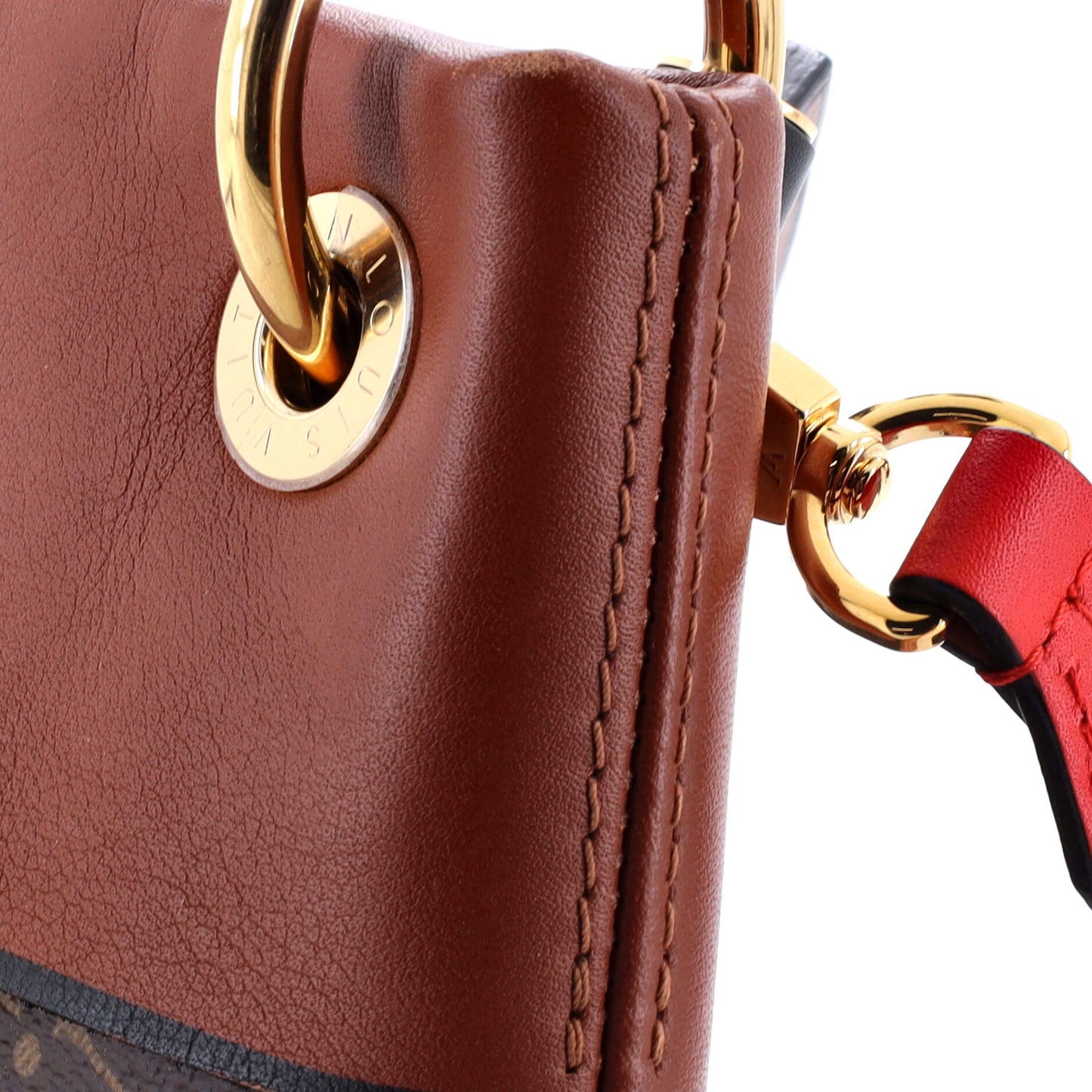 Louis Vuitton Tuileries Besace Bag Monogram Canvas with Leather
