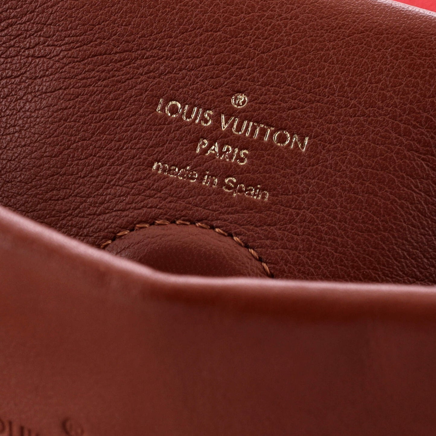 Louis Vuitton Tuileries Besace Bag Monogram Canvas with Leather