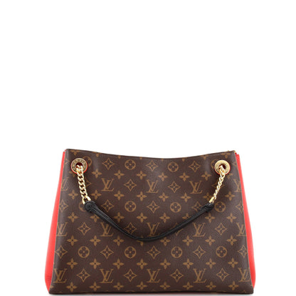 Louis Vuitton Surene Handbag Monogram Canvas with Leather MM