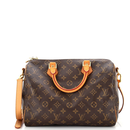 Louis Vuitton Speedy Bandouliere Bag Monogram Canvas 30