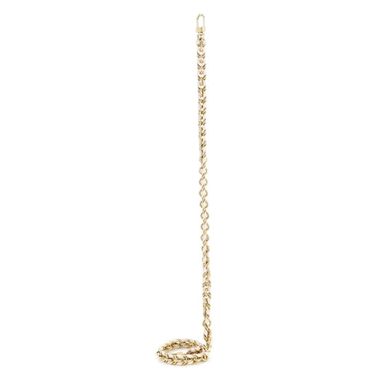Louis Vuitton Multi Pochette Accessoires Woven Chain Strap Leather and Metal
