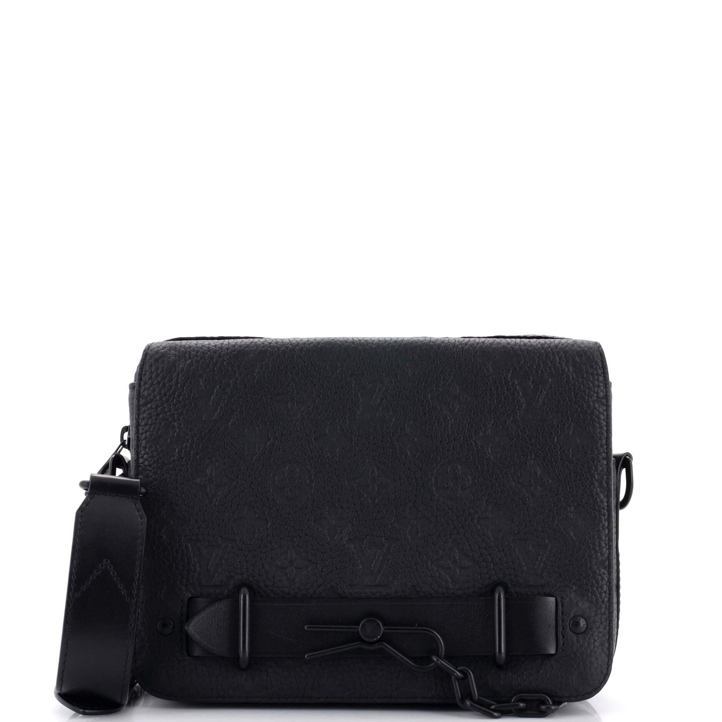 Louis Vuitton Steamer Messenger Bag Monogram Taurillon Leather