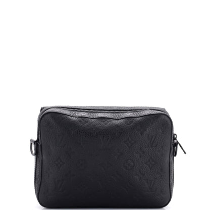 Louis Vuitton Steamer Messenger Bag Monogram Taurillon Leather