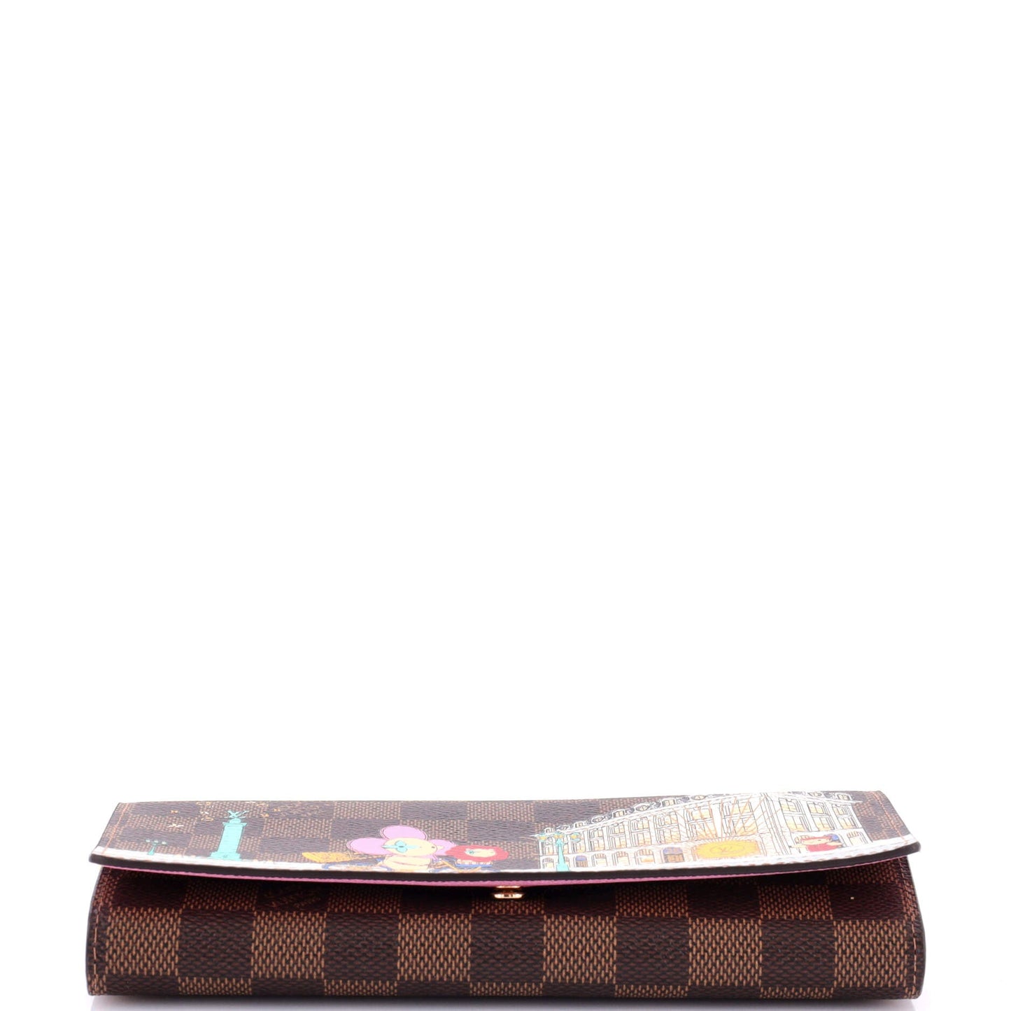 Louis Vuitton Sarah Wallet Limited Edition Vivienne Xmas Damier