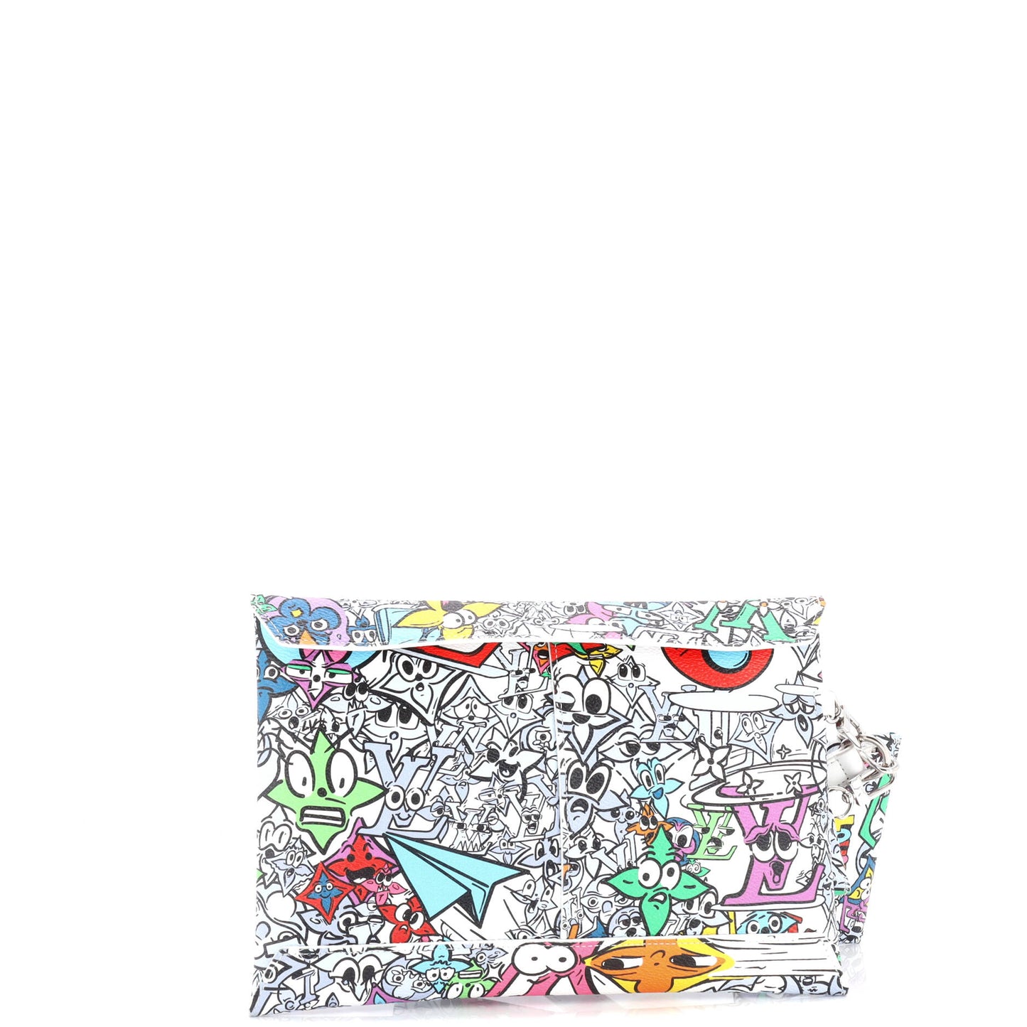 Louis Vuitton Trio Envelope Pouch Set Limited Edition Monogram Comics Canvas