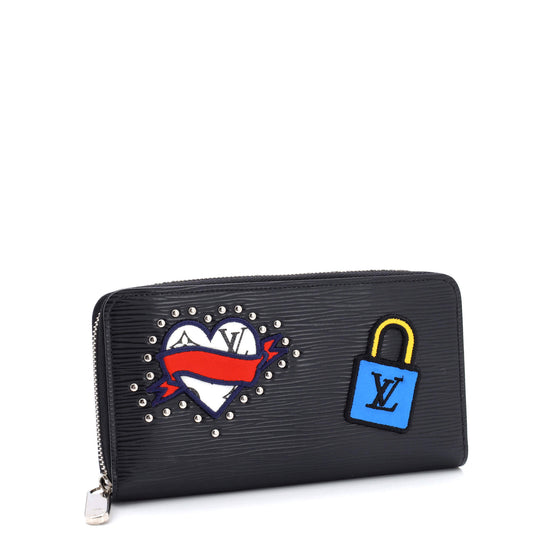 Louis Vuitton Zippy Wallet Limited Edition Patchwork Epi Leather