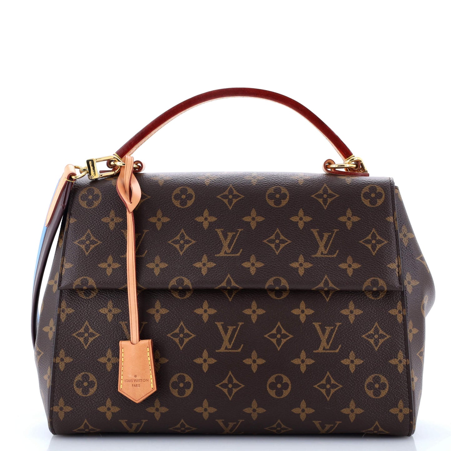 Louis Vuitton Cluny Top Handle Bag Monogram Canvas MM