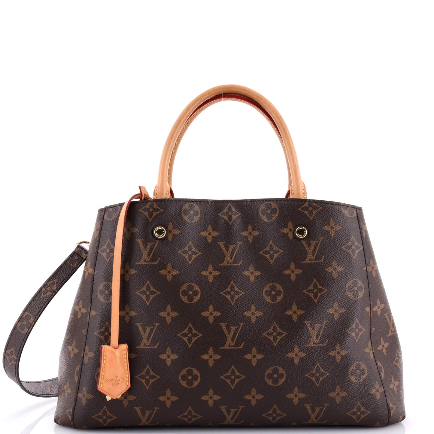 Louis Vuitton Montaigne Handbag Monogram Canvas MM