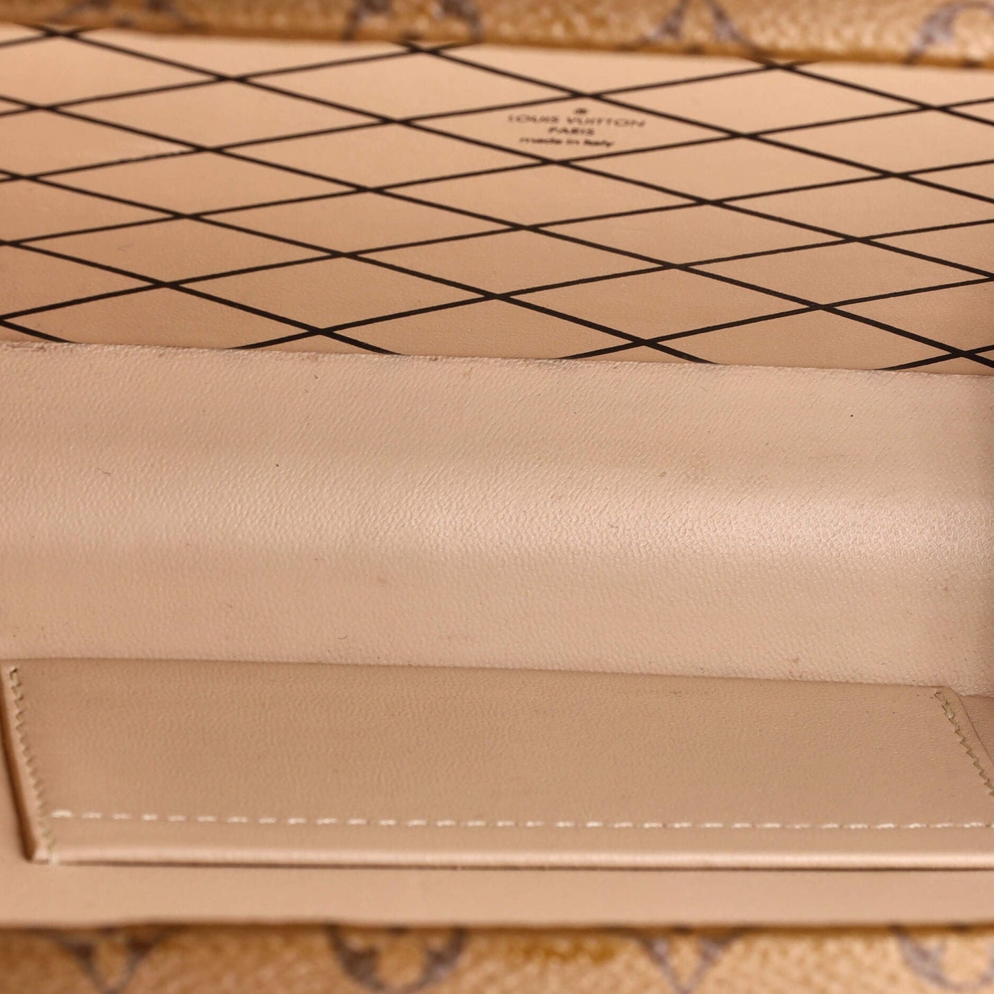 Louis Vuitton Petite Malle Handbag Reverse Monogram Canvas