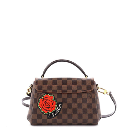 Louis Vuitton Croisette Handbag Limited Edition Patches Damier