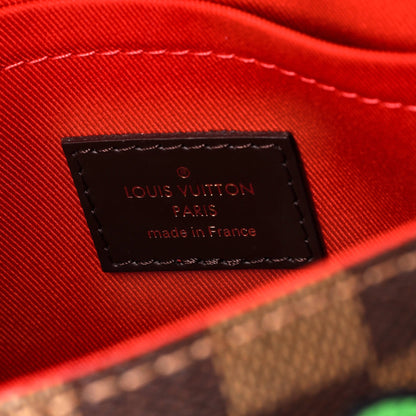 Louis Vuitton Croisette Handbag Limited Edition Patches Damier