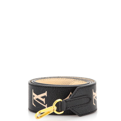Louis Vuitton Bandouliere Shoulder Strap Bicolor Monogram Empreinte Giant