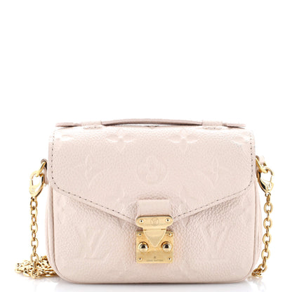 Louis Vuitton Micro Metis Monogram Empreinte Leather