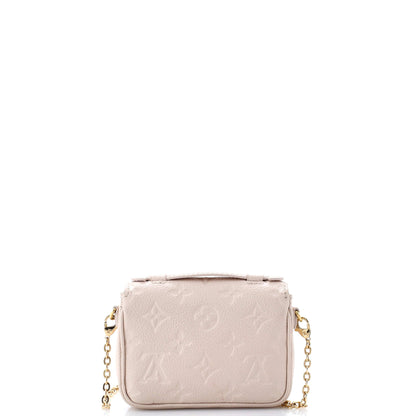 Louis Vuitton Micro Metis Monogram Empreinte Leather