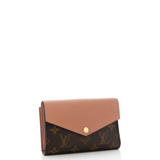 Louis Vuitton Pallas Wallet Monogram Canvas and Calfskin Compact