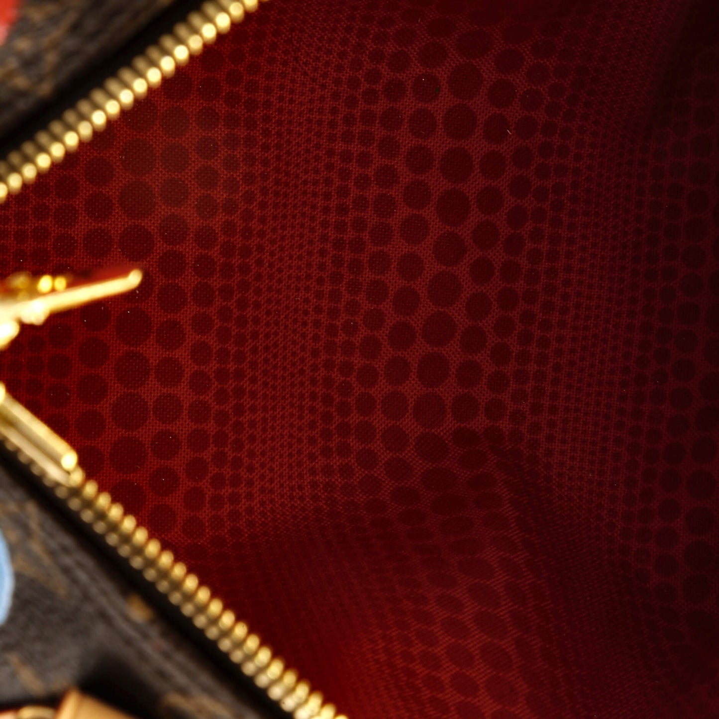 Louis Vuitton Speedy Bandouliere Bag Yayoi Kusama Painted Dots Monogram Canvas 25