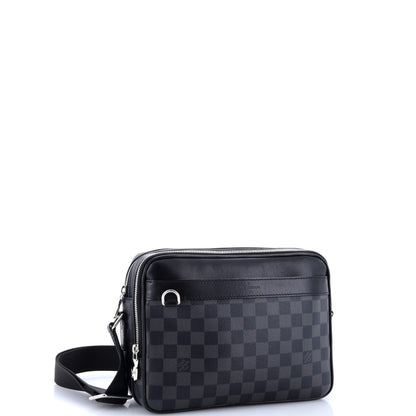 Louis Vuitton Trocadero NM Messenger Damier Graphite PM