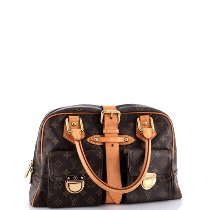 Louis Vuitton Manhattan Handbag Monogram Canvas GM