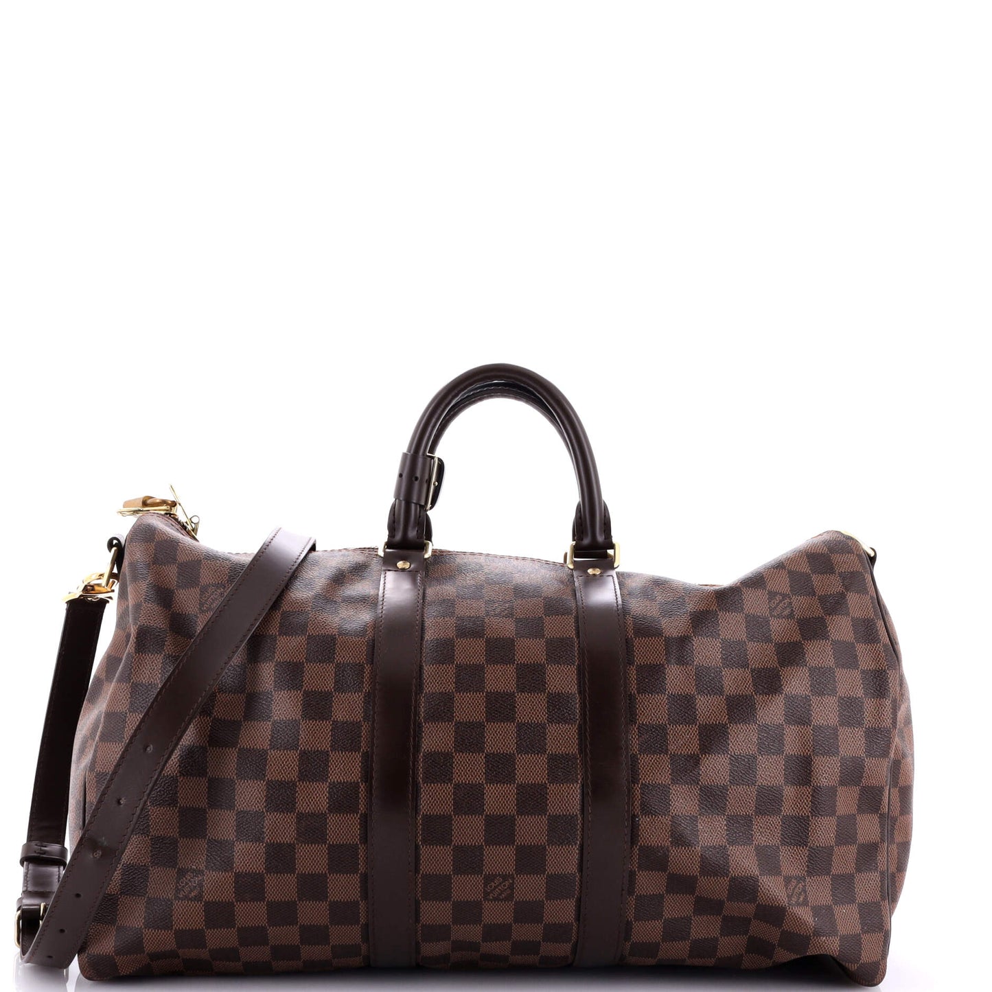 Louis Vuitton Keepall Bandouliere Bag Damier 45