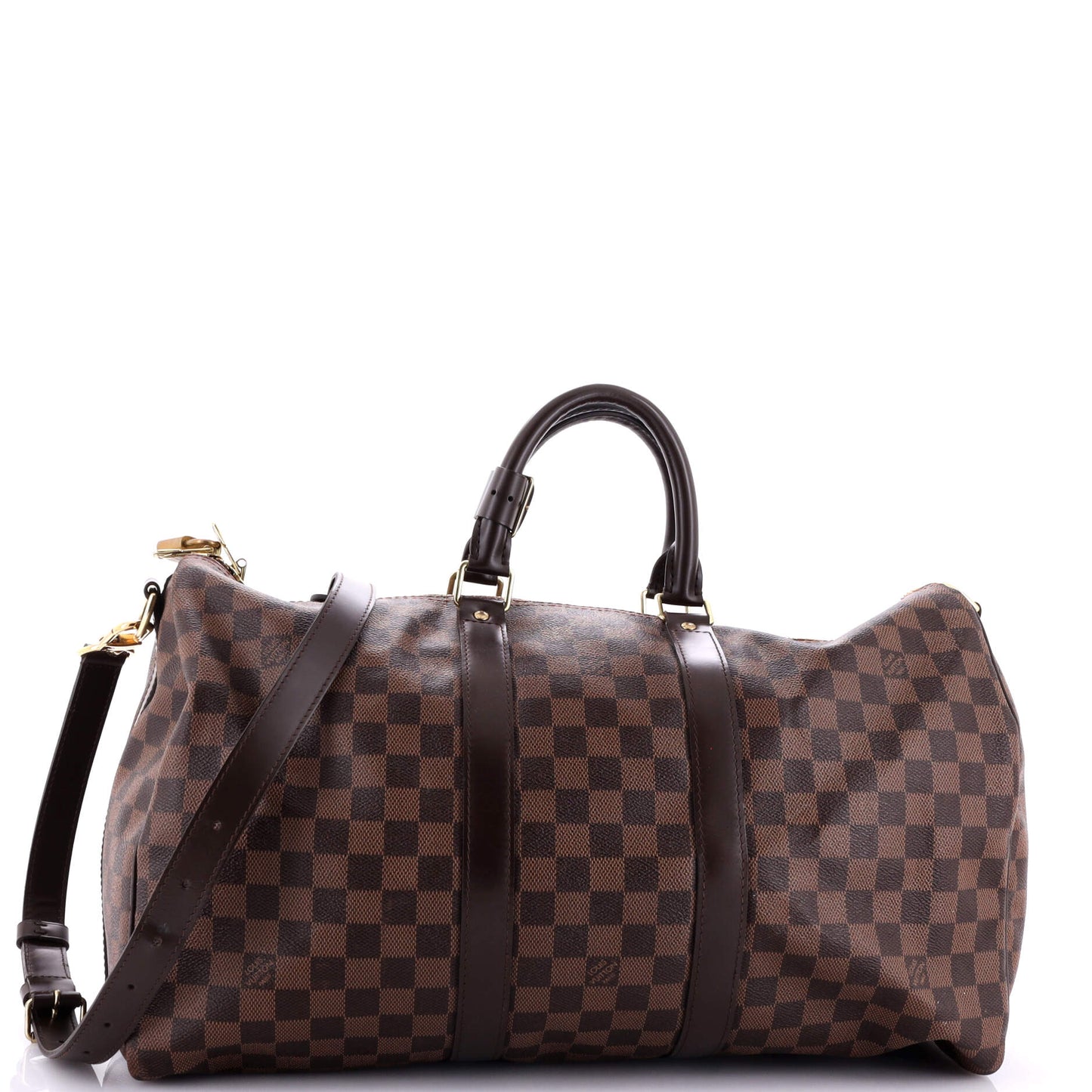 Louis Vuitton Keepall Bandouliere Bag Damier 45