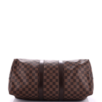 Louis Vuitton Keepall Bandouliere Bag Damier 45