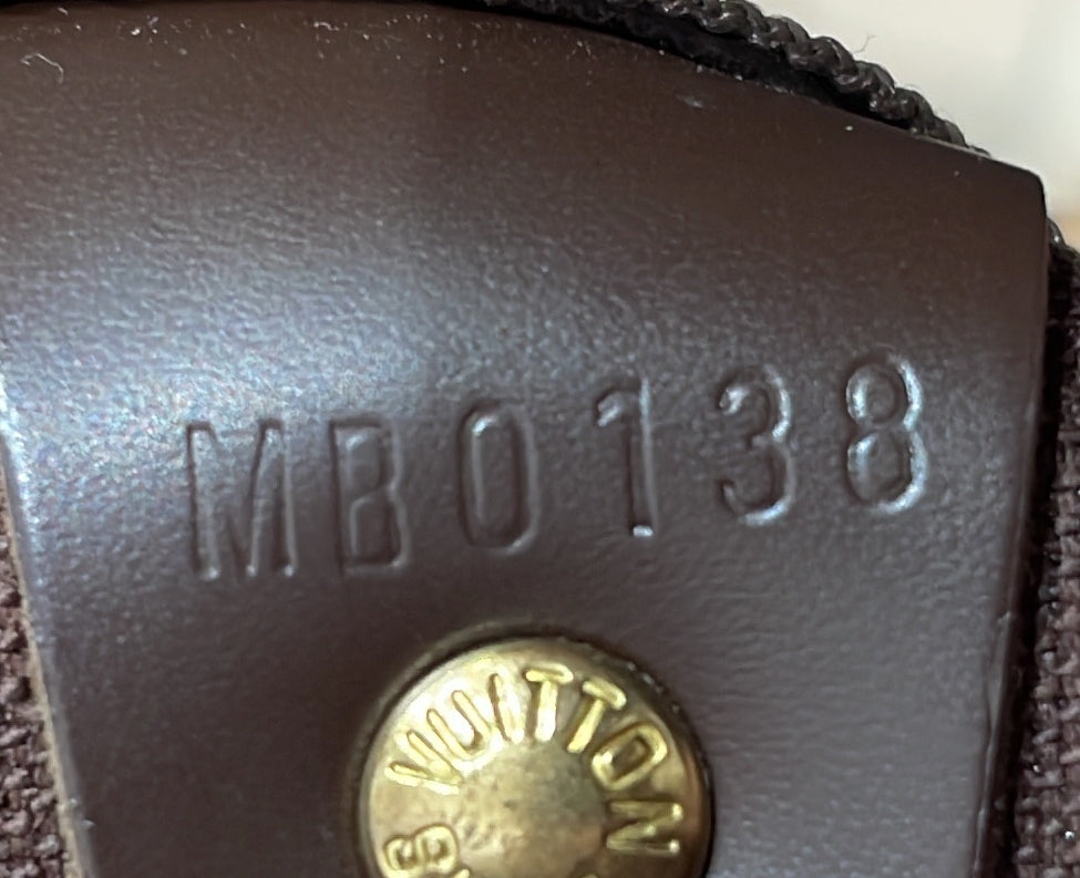 Louis Vuitton Keepall Bandouliere Bag Damier 45