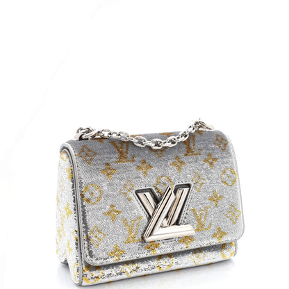 Louis Vuitton Twist Handbag Monogram Sequins PM