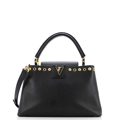 Louis Vuitton Capucines Bag Leather with Embellished Detail PM