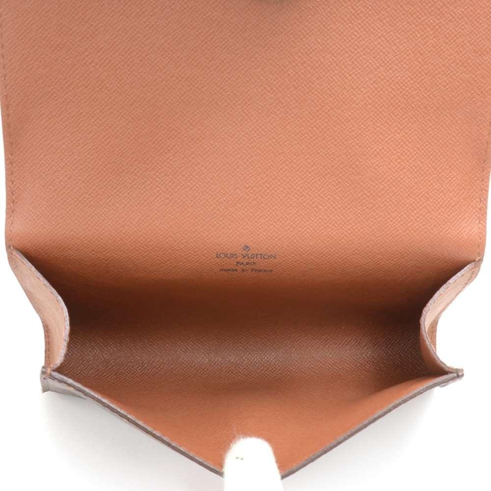 Louis Vuitto Pochette Arche Monogram Canvas Clutch Bag with Belt