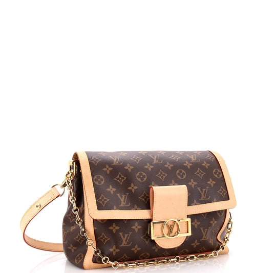 Louis Vuitton Dauphine Soft Shoulder Bag Monogram Canvas GM