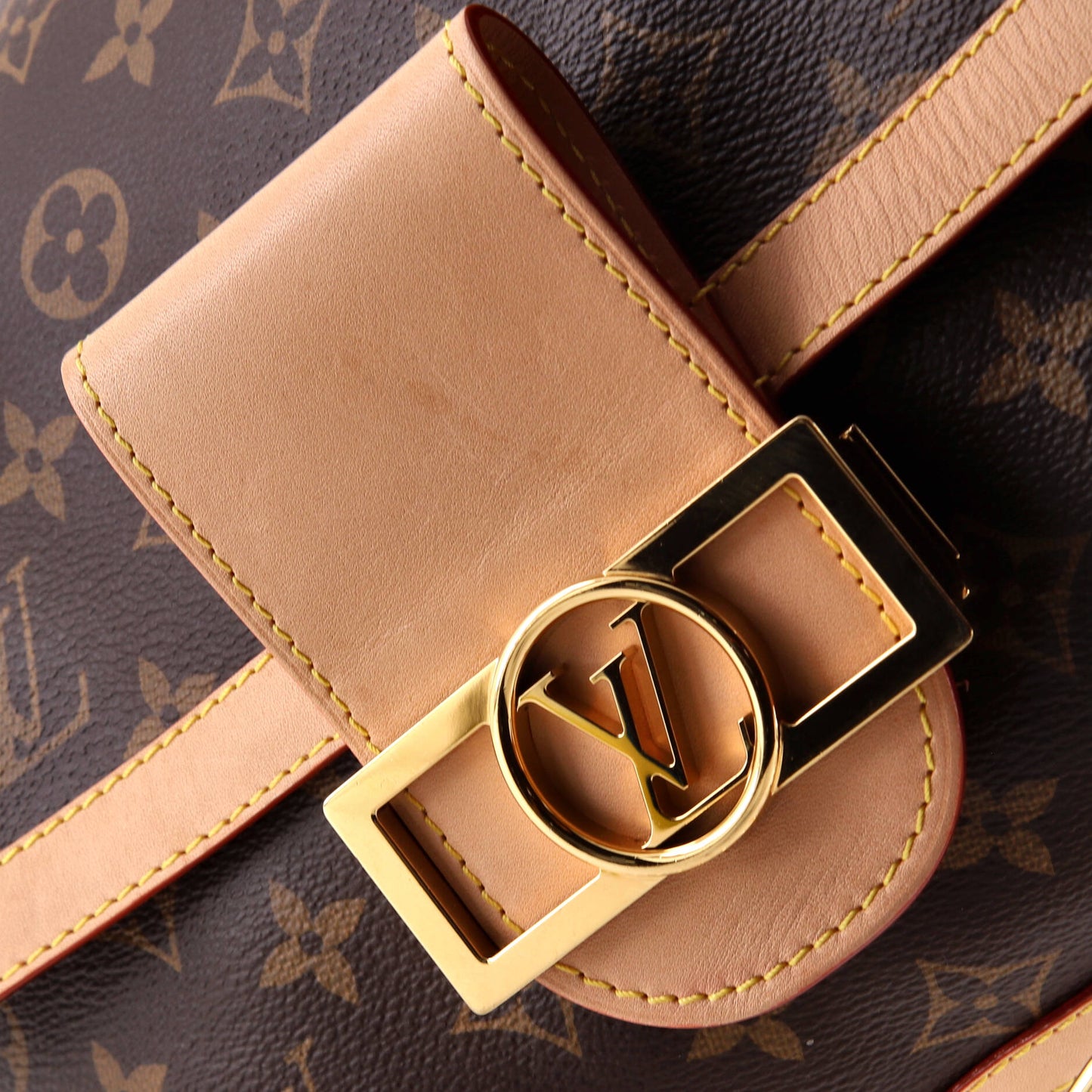 Louis Vuitton Dauphine Soft Shoulder Bag Monogram Canvas GM