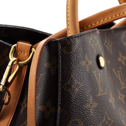 Louis Vuitton Montaigne Handbag Monogram Canvas MM