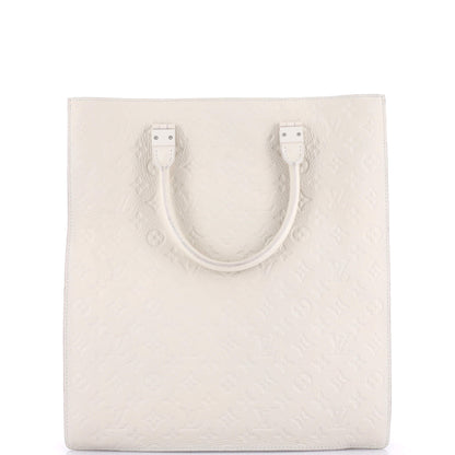Louis Vuitton Sac Plat Bag Monogram Taurillon Leather