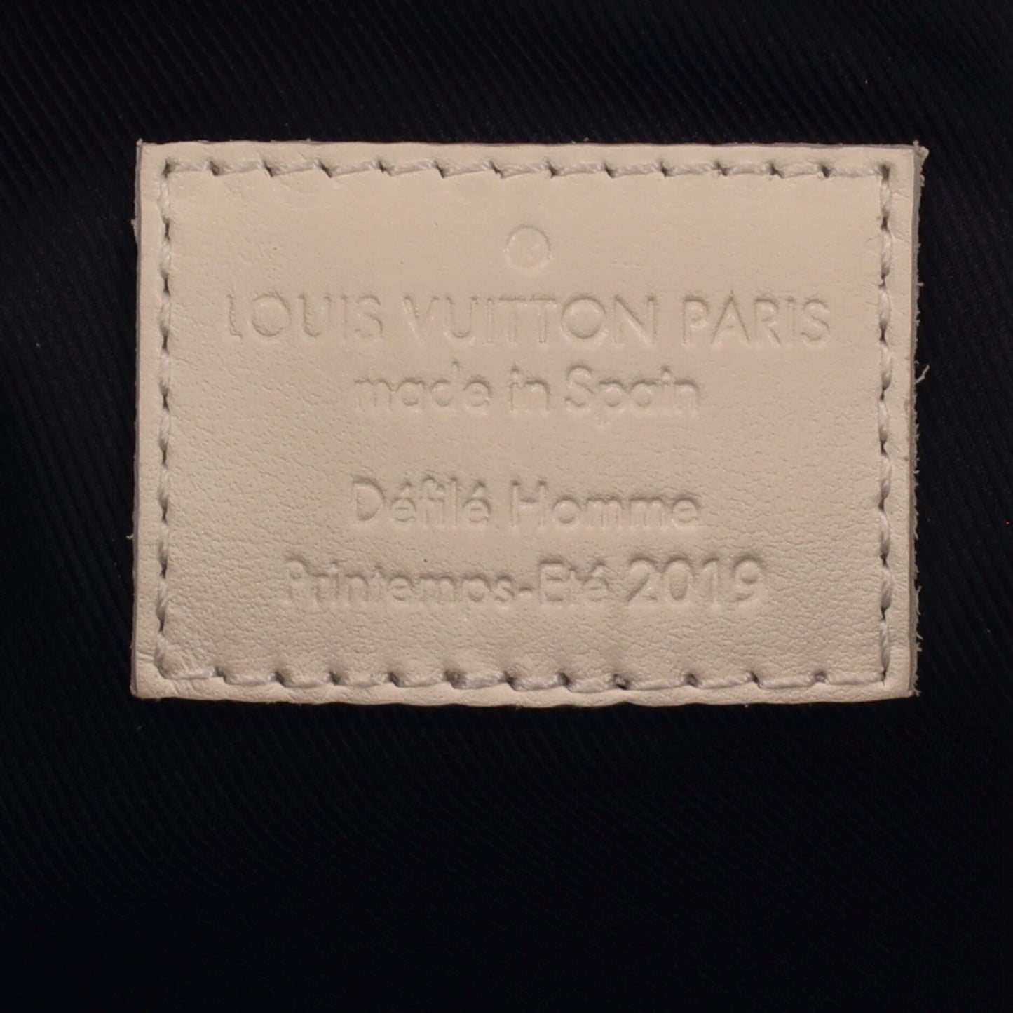 Louis Vuitton Sac Plat Bag Monogram Taurillon Leather