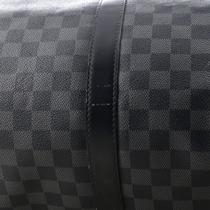 Louis Vuitton Keepall Bandouliere Bag Damier Graphite 55